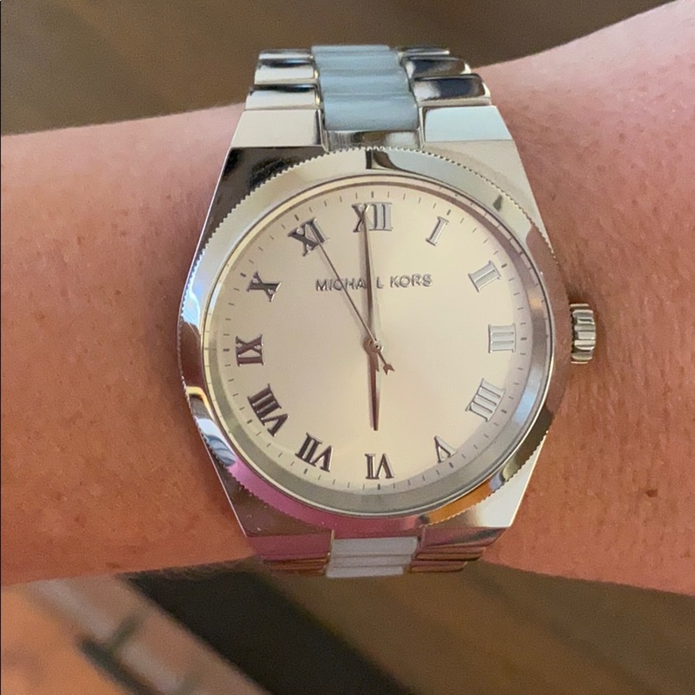 Michael Kors silver watch